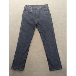 Vintage Wrangler 13MWZ Jeans Mens 32x32 Blue Denim Classic Fit Western Made USA